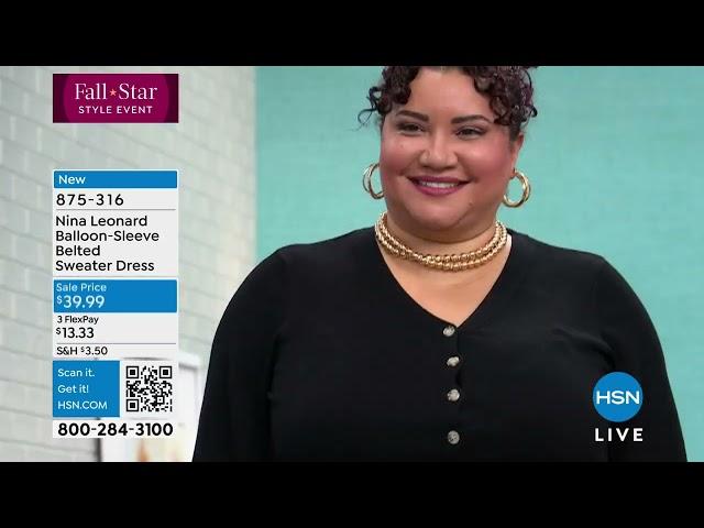 HSN | Nina Leonard Fashions 09.20.2024 - 07 AM