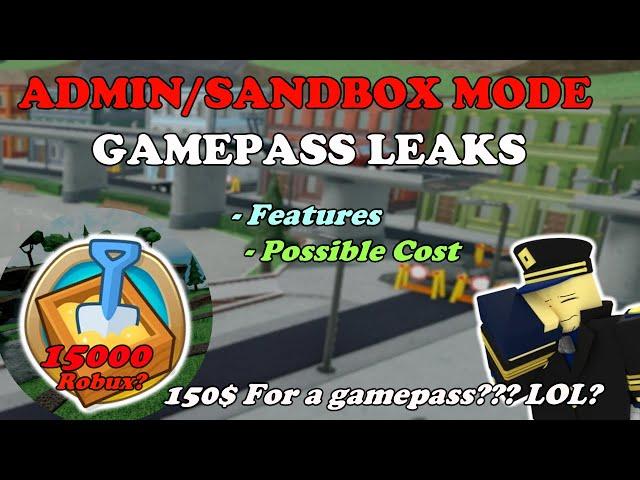 Leaks On Admin/Sandbox Mode Gamepass... It Will Cost 150$?!|| Tower Defense Simulator