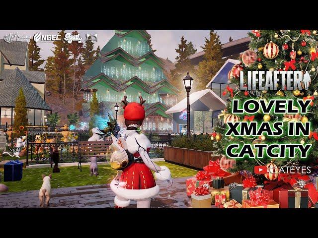 LIFEAFTERFull Tutorial Basic Structures  Xmas in CATCITY Double Manor Design & Decor