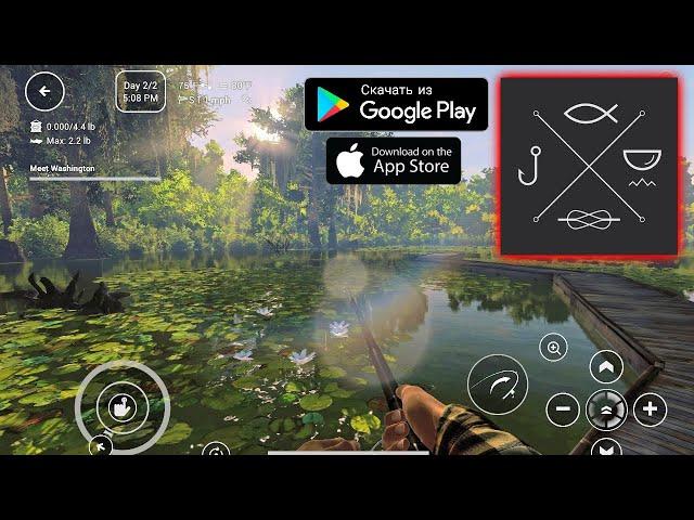 FISHING PLANET НА АНДРОИД ФОТОРЕАЛИСТИЧНЫЙ ОНЛАЙН СИМУЛЯТОР РЫБАЛКИ ОТ 1 ЛИЦА FISHING PLANET ANDROID