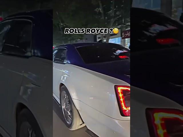 Chrysler 300c converted into Rolls Royce Mansory @ khistreetscene#chrysler300c #rollsroycereplica