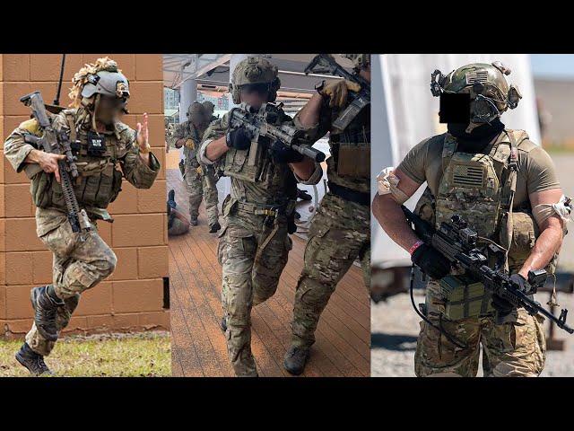 U.S. Special Operation Soldiers Try Airsoft & DESTROY Everyone With Realistic GBB Rifles + MG42