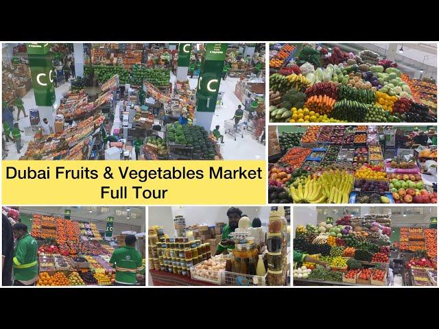 Fruit & Vegetable Market Dubai Full Tour | Wholesale Market | Waterfront Market | Ritz Good Life