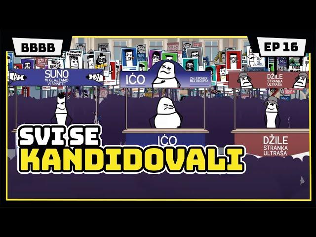 GLAS | Svi stanovnici kandidati na izborima | Animirana serija #BBBB | EP16