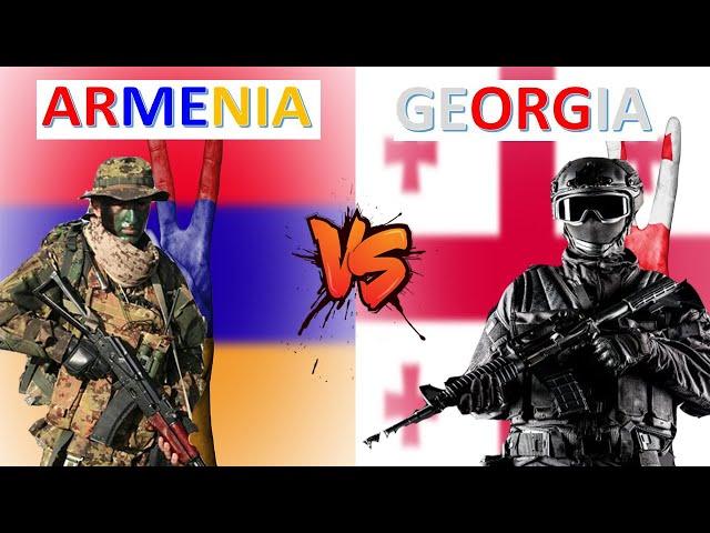 Armenia vs Georgia Military Power Comparison 2021