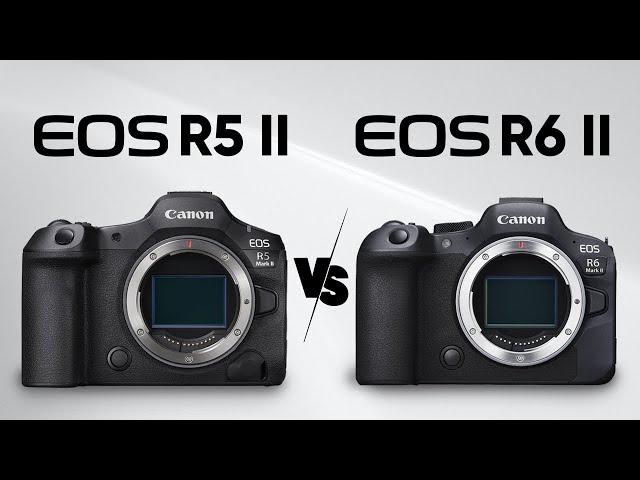 Canon EOS R5 Mark II vs Canon EOS R6 Mark II - Which RANKS Superior?