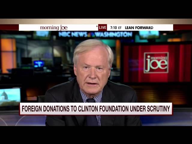 Chris Matthews: 'There's Always the Marc Rich Question' with the Clintons