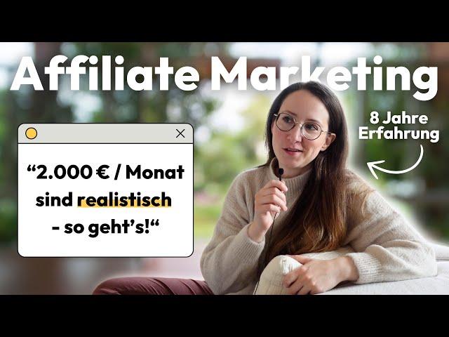 Affiliate-Marketing für Anfänger (einfach erklärt) | 2024