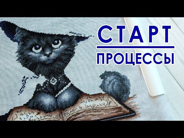 Ещё один СТАРТ и ПРОЦЕССЫ / Вышивальная неделя 06/2025