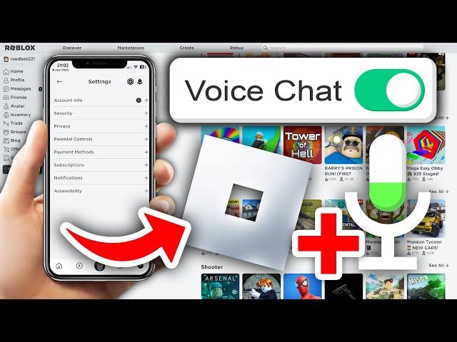 How To Get Voice Chat On Roblox 2024! (Full Guide)