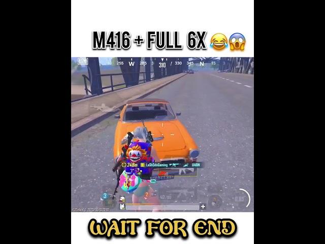 M416 + Full 6x  #shorts #ytgamerweek #bgmi #ytshorts #viral  #funny #bgmiindia #pubgmobile