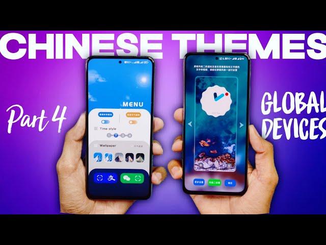 Must Try Incredible Chinese Themes for Global Xiaomi Devices - Part 4 