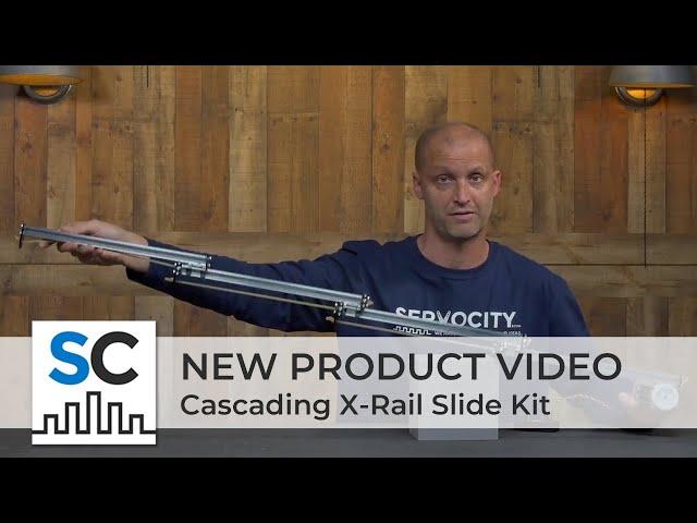 ServoCity Products: NEW Cascading X-Rail Slide Kit