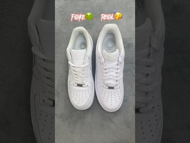 Real Vs Fake White Air Force 1 #sneakerhead #sneakers #viral