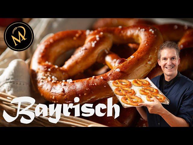 Bayrische Brezen - Laugenbrezel selber machen / Oktoberfest Rezepte