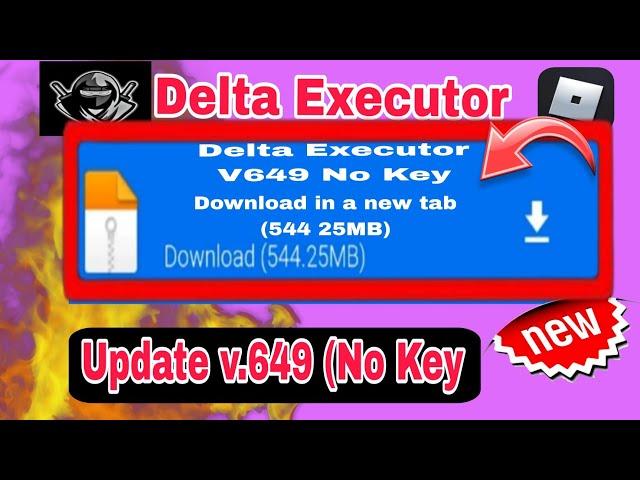 Delta Executor Mobile New Update V649 | No Lag | Fluxus Executor Mobile/Pc Roblox