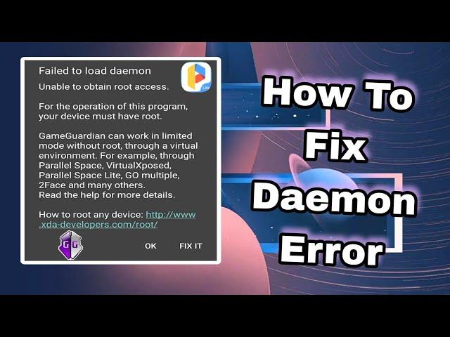 How To Fix Daemon Error In Parallel Space No Root 2023 | Failed To Load Daemon Error Fixed