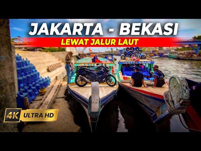 INI GILA SIH !! JAKARTA KE BEKASI LEWAT LAUT