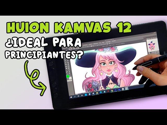 La tableta con pantalla más barata | REVIEW Huion Kamvas 12 | Tableta gráfica para dibujar