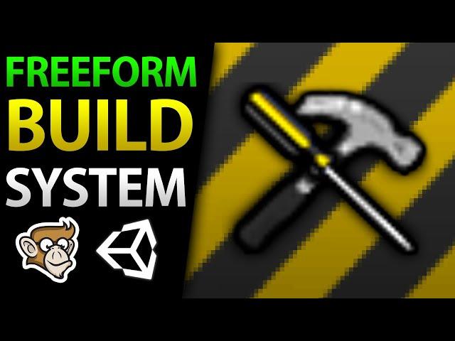 Simple Building System in Unity! (Freeform Building Placement | Unity Tutorial)