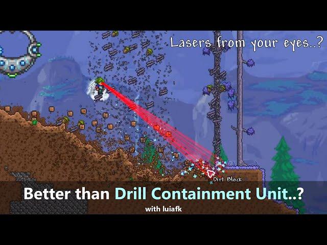 Terraria's not so secret item, Drill containment unit ─ is now "Improved" with a mod!