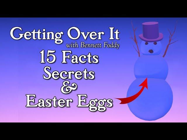 15 Facts, Secrets & Easter Eggs In Getting Over It With Bennett Foddy