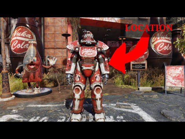 NukaCola Power Armor Paint LOCATION!