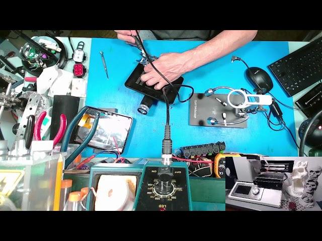 Electronics vlog. opti-TekScope. modification mic and video out? #electronicmicroscope