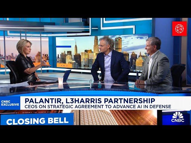 L3Harris Chair and CEO Christopher E. Kubasik Discusses 3Q24 and the Palantir Partnership on CNBC