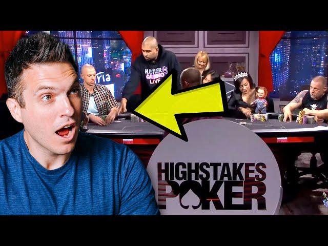 WHAT JUST HAPPENED On High Stakes Poker??