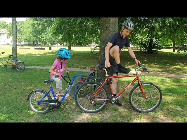 Kidder Family Bike Tandem vs Roland add bike vs Follow me Tandemkupplung