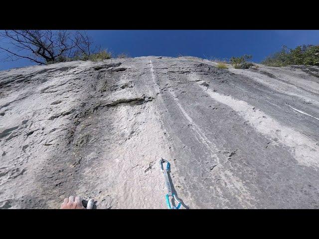 Napoleonica, Please don't fly 6a+ | Free climbing, Italy, Karst