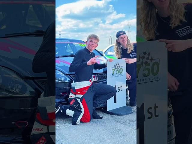 good weekend for 750mc hot hatch p1 and p3 I'm both races for the 2x bsr prepared cars.
