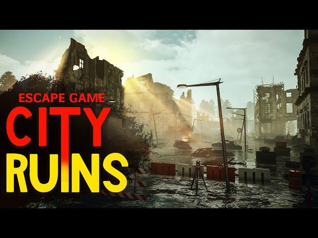 Escape Game City Ruins 1 WalkThrough - FirstEscapeGames | FEG