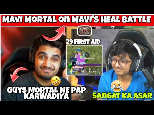 Mavi Mortal On Mavi's Heal Battle 29 First Aid in Sahnok | #Mavi #Mortal