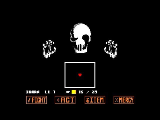 unitale SuperGaster戦(undertale fangame) PacifistEnd