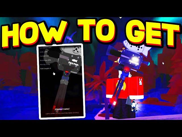 How To GET CLICKBAIT CASTER ROD in FISCH! ROBLOX