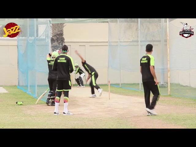 Muhammad Irfan Jr - Practicing