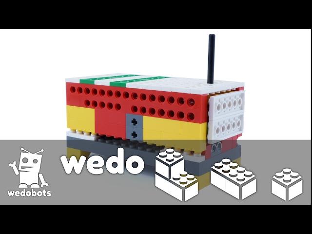 wedobots:  radio box instructions with LEGO® WeDo™ bricks