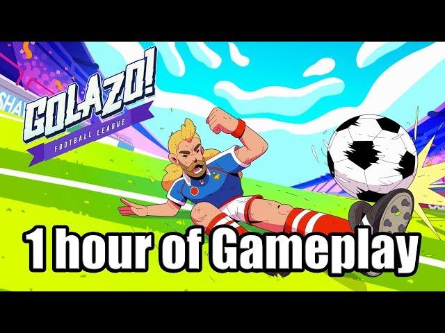 GOLAZO Gameplay - 1 Hour of Football with No Rules [XBOX ONE X 1080p]