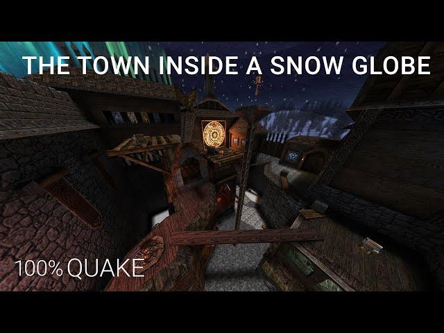 The Town Inside a Snow Globe by Riktoi