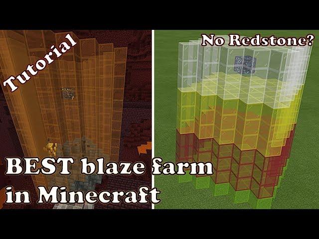 BEST blaze farm in Minecraft   No redstone   Windows 10, Mobile, Xbox one, Switch