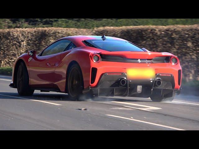 Supercars SEND IT Leaving a Car Show (Supercar Driver Season Opener 2025 @ Donington Park)!!!