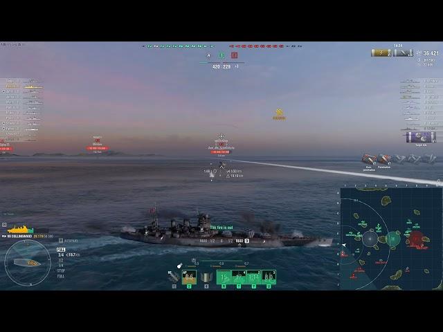 Collingwood is Nelson with Conqueror guns - World of Warships