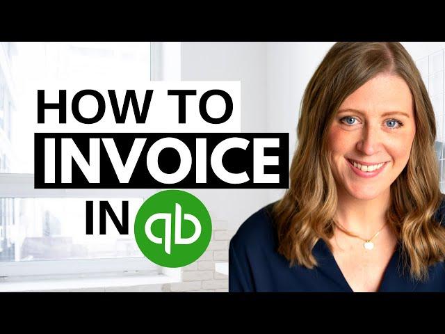 How to create an INVOICE and receive payments in QuickBooks Online