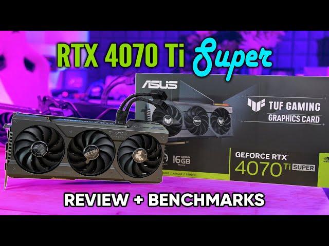 How many FPS for $800?! RTX 4070 Ti Super Review + Benchmarks!