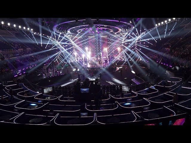 Grand Final - Opening sequence and flag parade - Kalush Orchestra and others - Eurovision 2023 (4K)