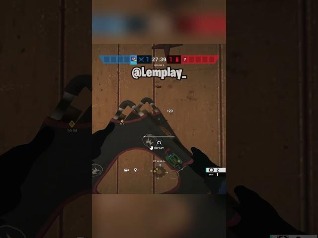 Fuze doesn't need Thatcher or Thermite  #rainbowsixsiege #r6s #r6tips #shorts