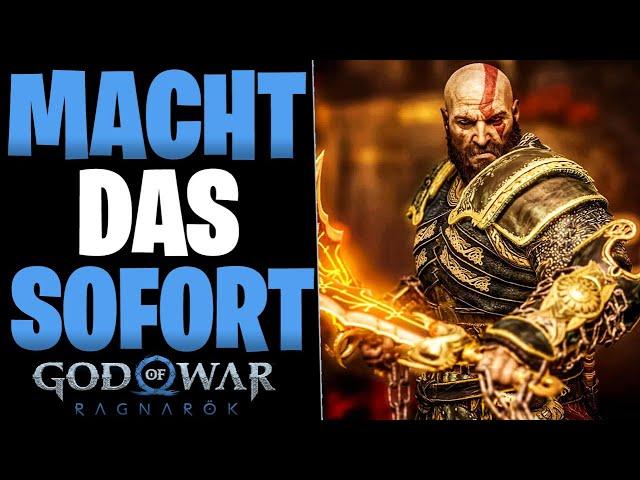 MACHT DAS SOFORT - BESTE Ausrüstung, Kampf Tipps & Geheime Einstellungen | God of War Ragnarök Tipps