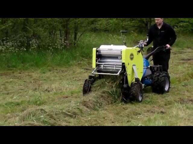 CAEB Mini Baler on BCS 630WS Commander